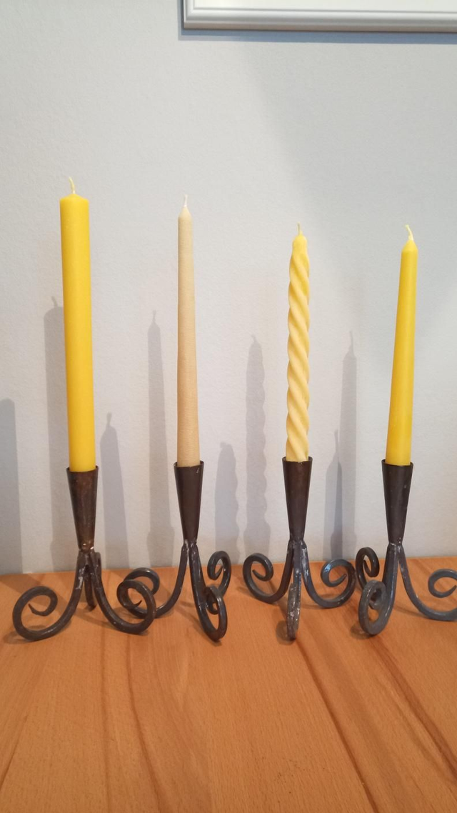 Tischkerzen, Stabkerzen 