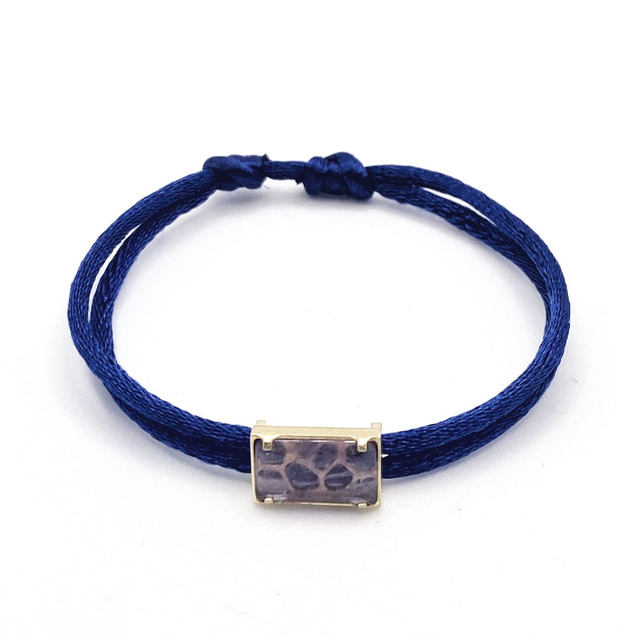 Bracelet rectangle améthyste - MOÏ 
