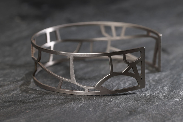 Ribeauvillé - Grand rue | Manchette large | Inox | Dédale 