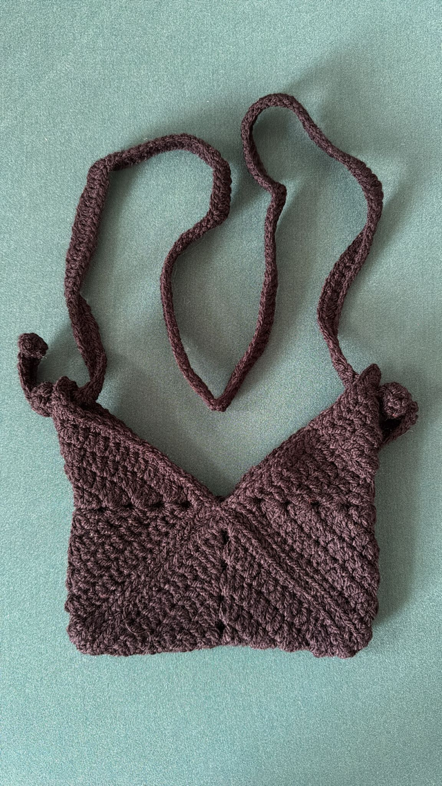 Brown Small Shoulder Bag