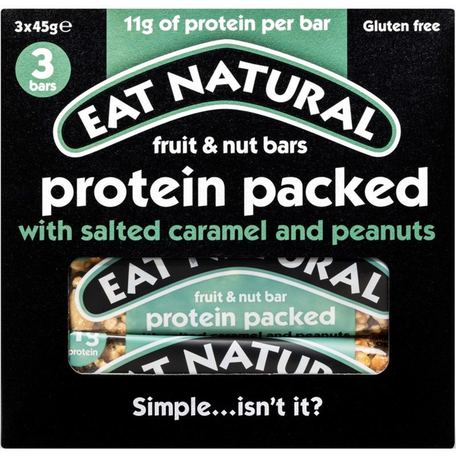 Eat Natural Protein Packed (With Salted Caramel &amp; Peanuts) 40g
