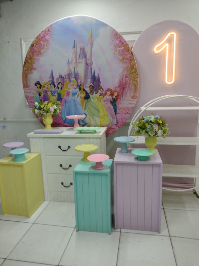 KIT PRINCESAS - LOCAÇÃO