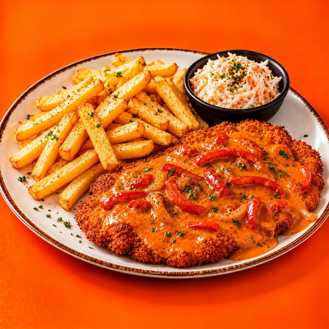 Schnitzel Paprika Sauce