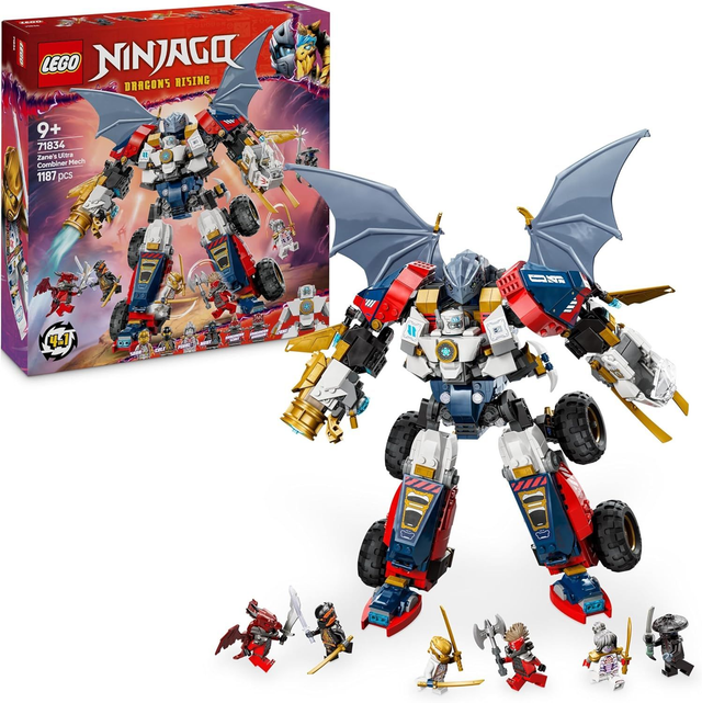 LEGO® NINJAGO 71834 Zanes Ultra-Kombi-Mech