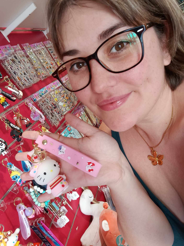 Porte clés Hello kitty