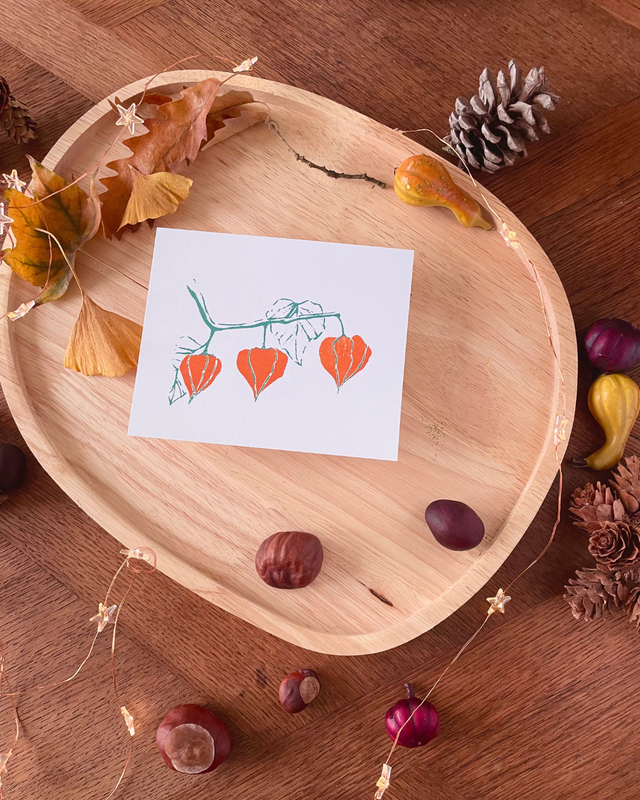 Carte postale, Amour en cage