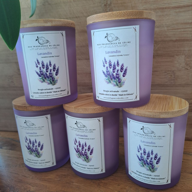 Bougie au Lavandin