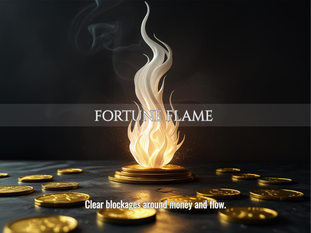 Fortune Flame | Clear Money Blocks & Restore Flow | Same Day Delivery