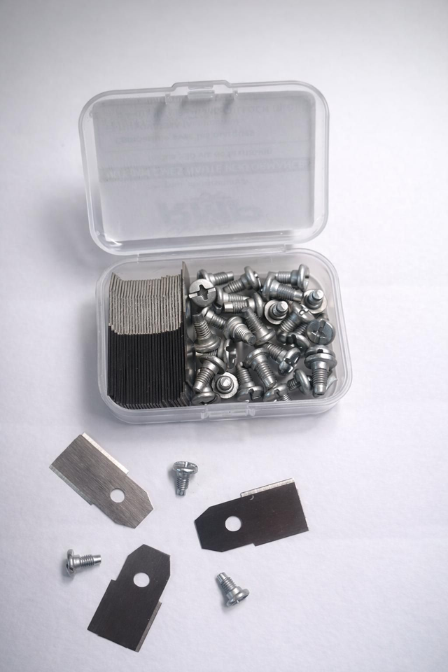 Coffret de 30 lames avec vis pour tondeuse robot Husqvarna Gardena McCulloch