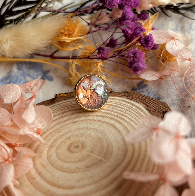 Floral Ring Adjustable- Valentine’s Day Collection