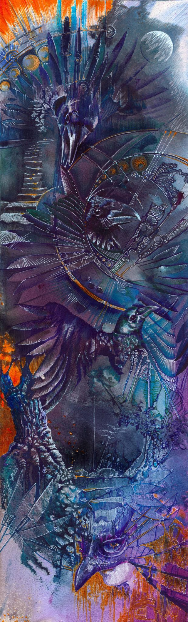 Euphora - The Crow Road - Art Print 