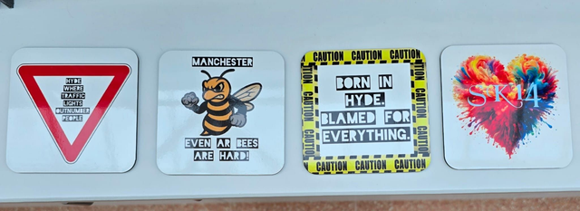 Hyde Humour Coasters