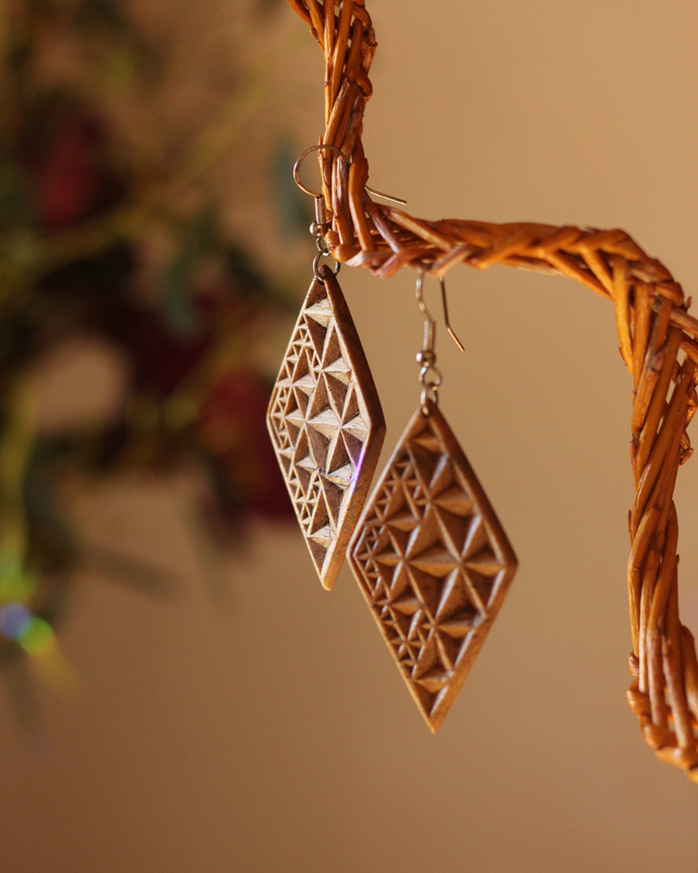 Boucles d'oreille Trinéa