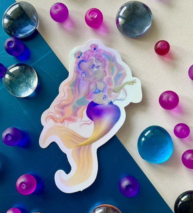 Sticker « Zodiaque » signe astrologique - poisson 