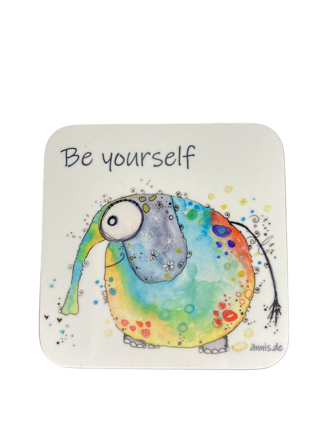 Untersetzer "Elefäntle - be yourself"