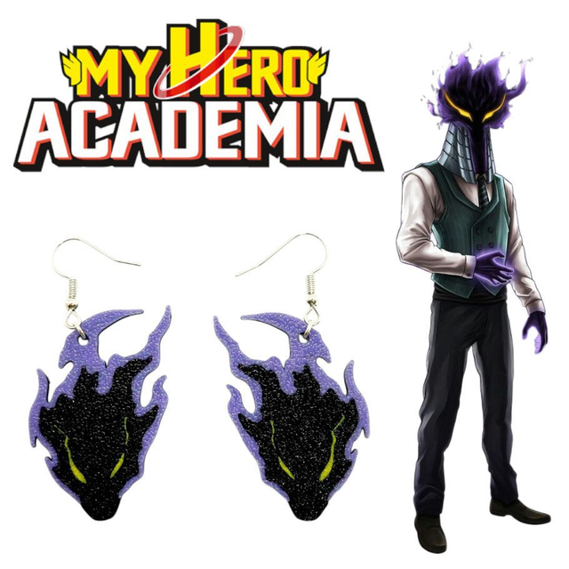 ✨🌀 Kurogiri Earrings - My Hero Academia Inspired 🔮🌟