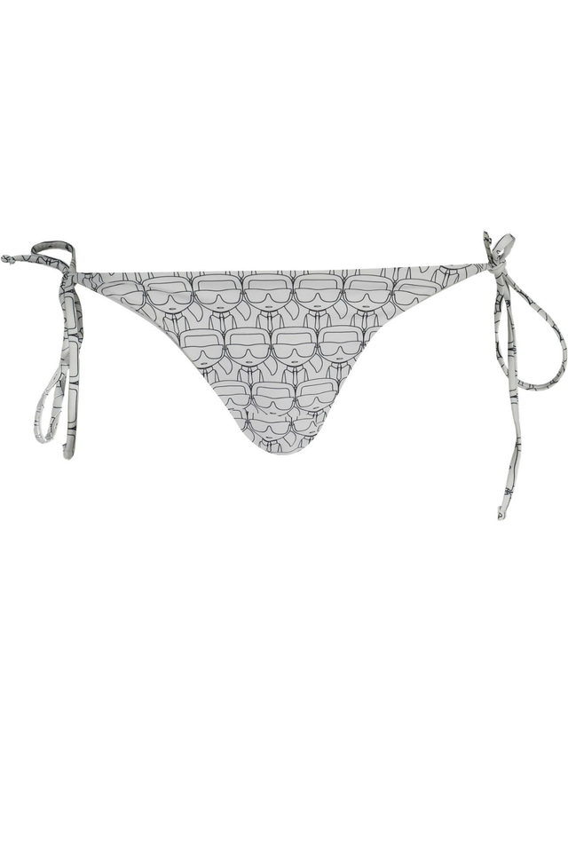 KARL LAGERFELD BEACHWEAR COSTUME PARTE SOTTO DONNA BIANCO