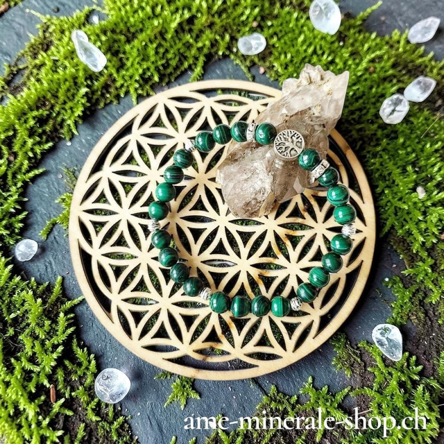 Bracelet en Malachite 