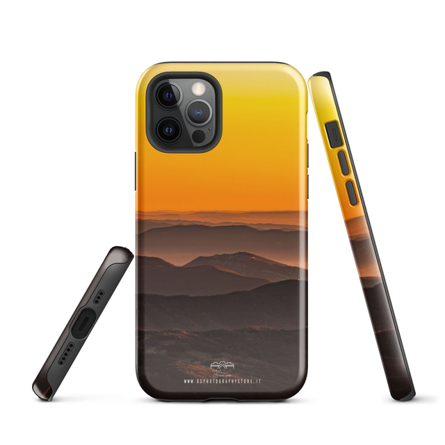 Cover iPhone rigida sunset landscape mountain