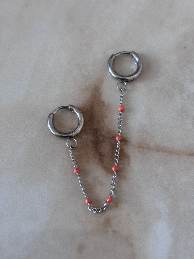 Boucles d'oreilles - Double