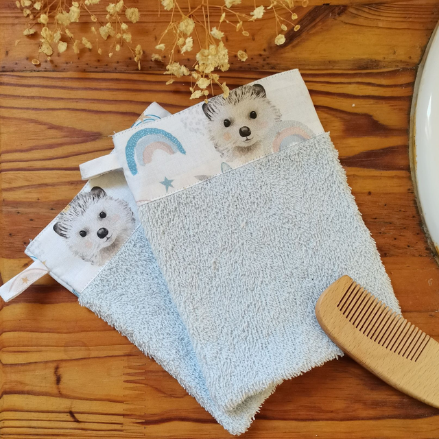 Gant de toilette Moka Glacier