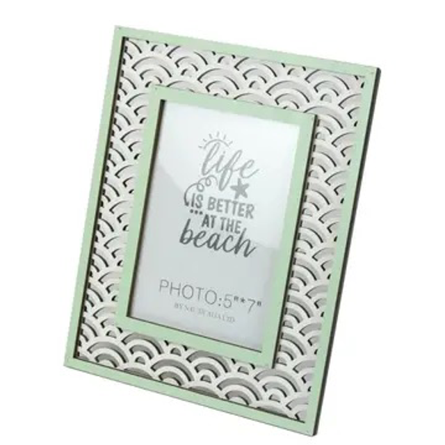 WAVE CUT OUT PHOTO FRAME 