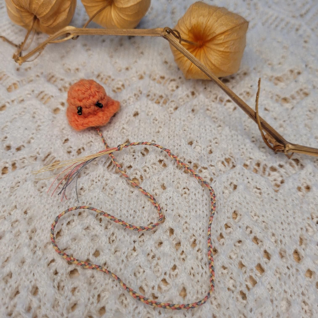 Marque page - Poulpy - orange