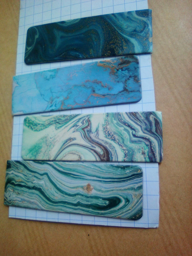 Marques-pages magnétiques, peintures inspirantes