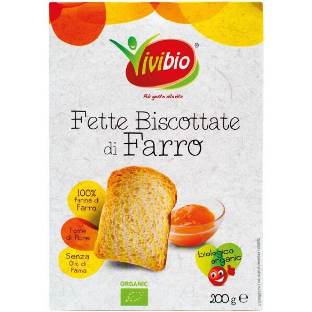 FETTE BISCOTTATE FARRO 200Gr
