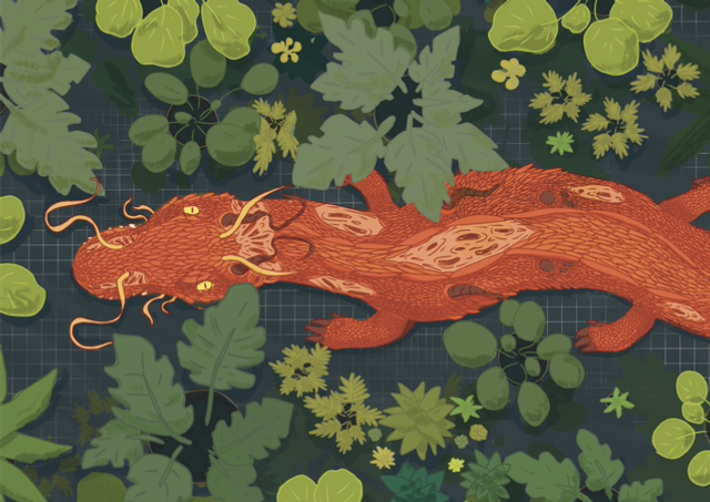 Original Art Print | Dragon