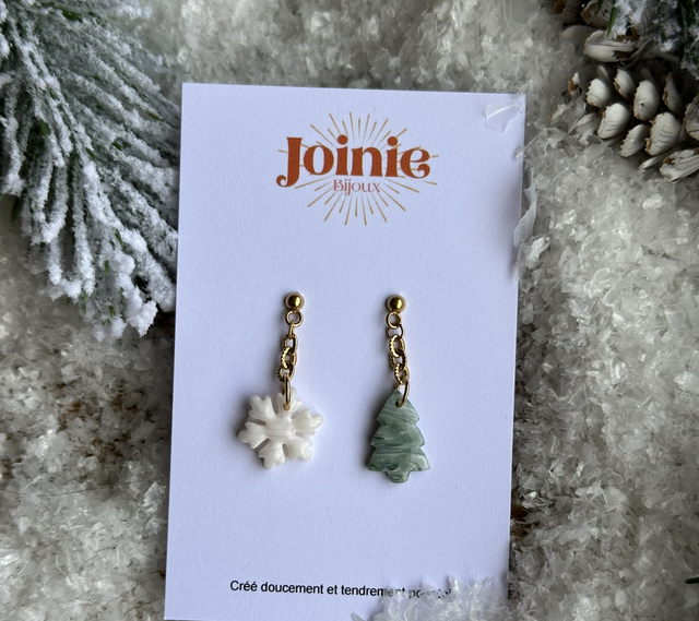 Les boucles d’oreilles pendantes à charms 