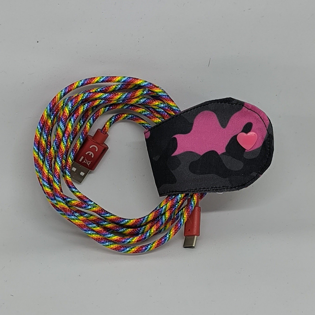 range câble militaire rose taille L