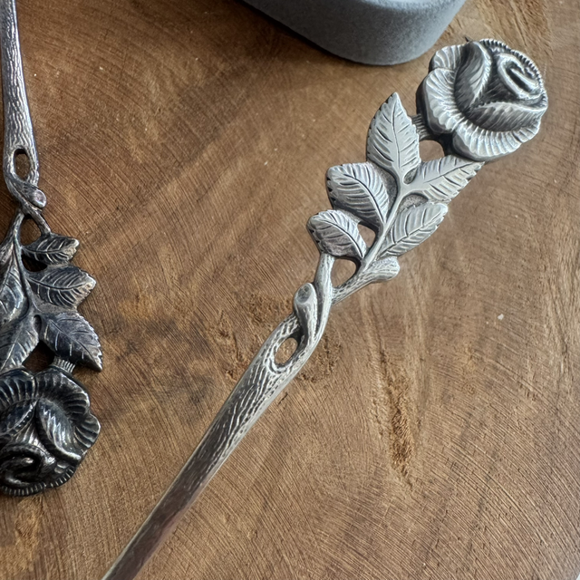 Bague cuillère Rose