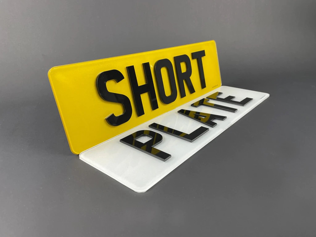 Short Plates 16” 6 Digit