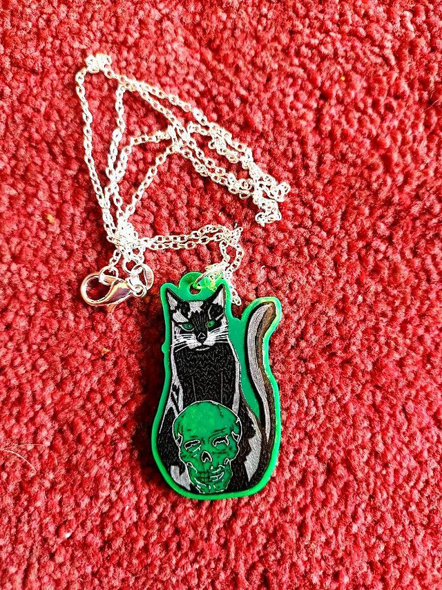 Black Cat Necklace