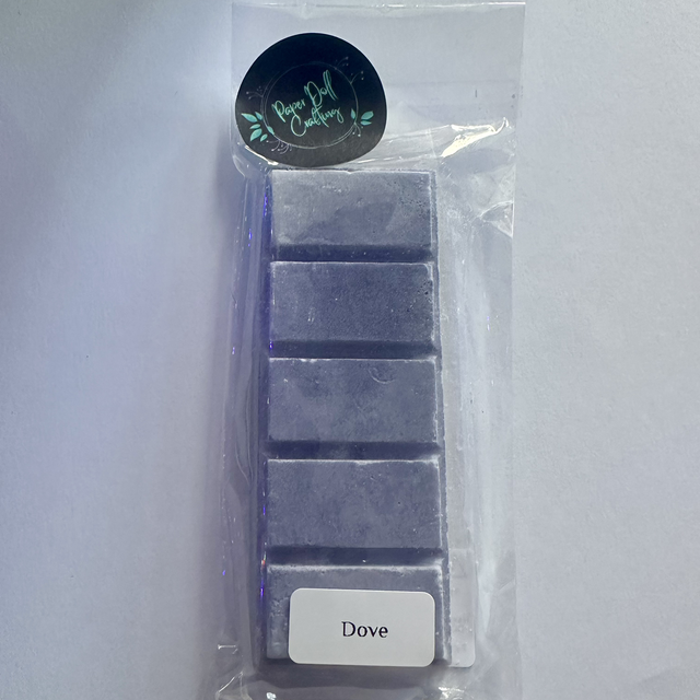 Soy Wax Melt Large Snap Bar - Dove