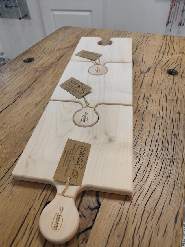 Dessous de plat puzzle érable sycomore