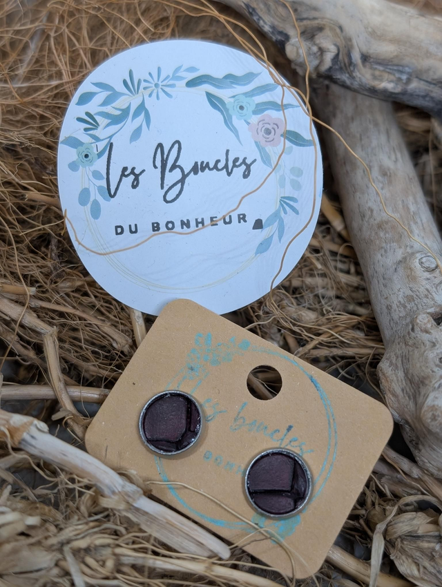 Puces aubergine (pu021)