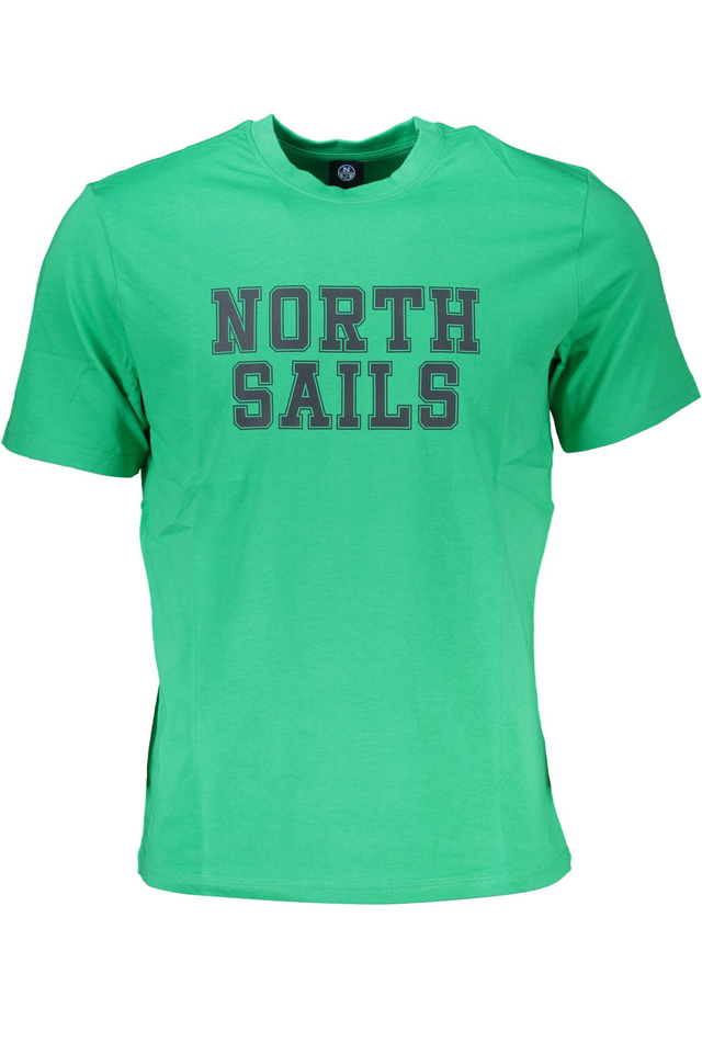 NORTH SAILS T-SHIRT MANICHE CORTE UOMO VERDE
