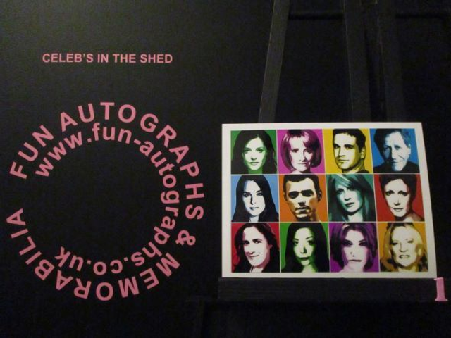 Cathy Murphy Authentic Autographed 6x4.5 Pop Art Limited Edition (1)