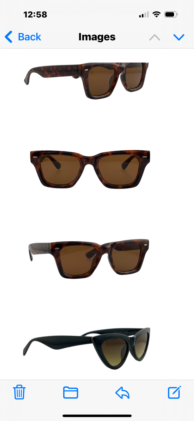 Tortoiseshell Sunglasses with Brown Lenses