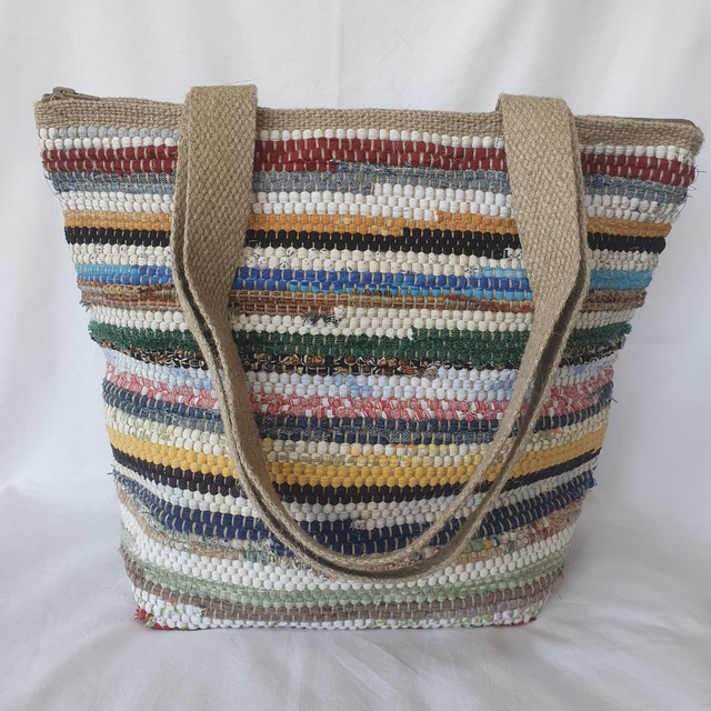 Tasche Fleckerl mittel bunt