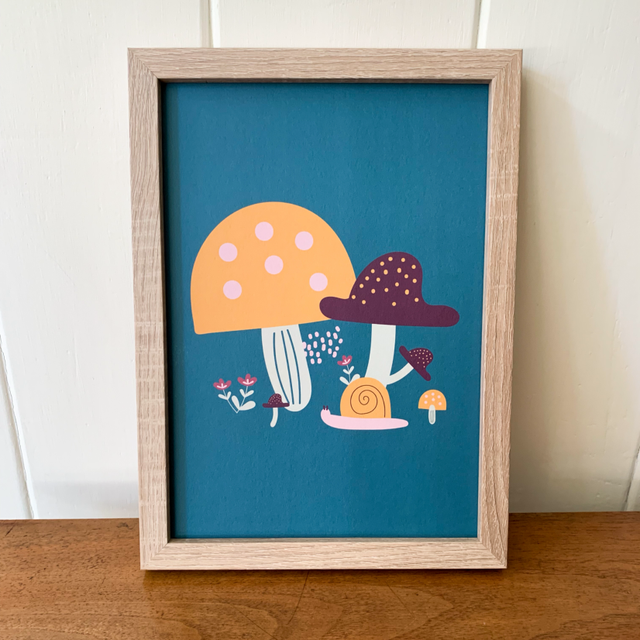 Snail A4 Giclee Art Print