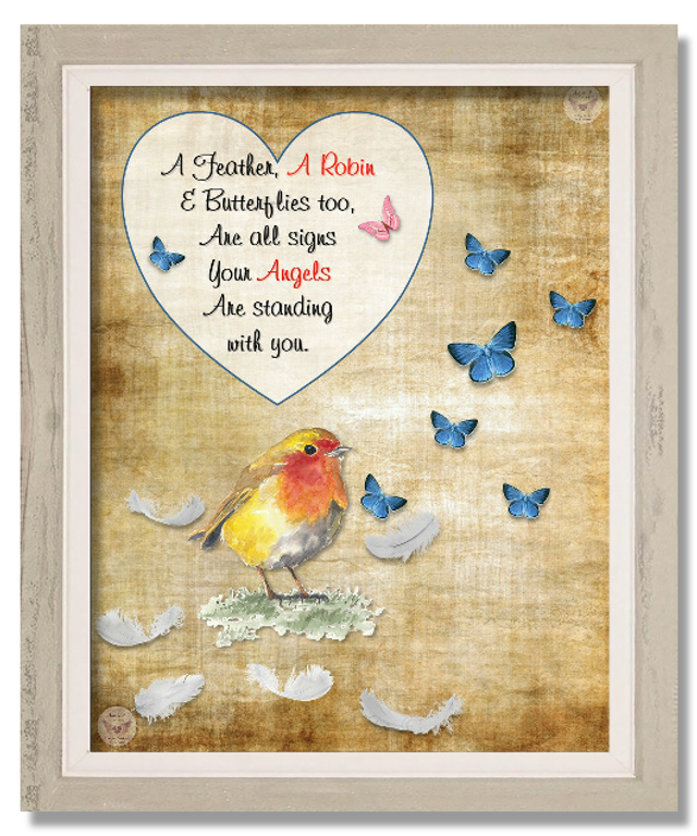 MIS01: Feather, Robin, Butterfly