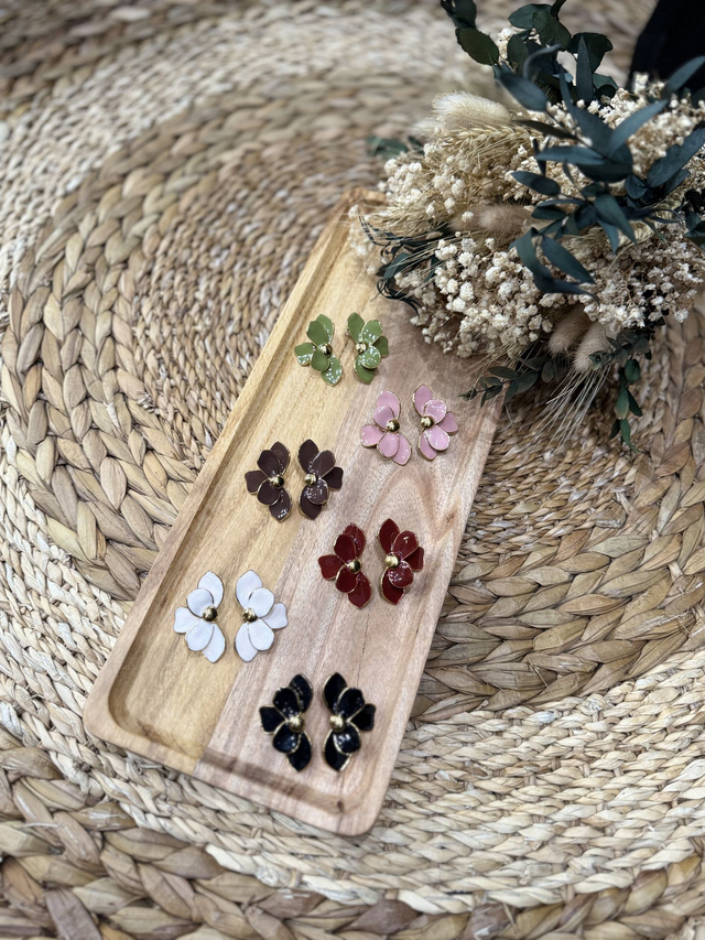 Boucles d'Oreilles acier inoxydable - Couleur au choix