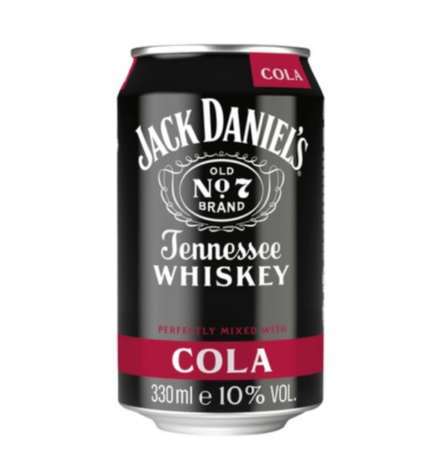 Jack Daniel's & Cola 0.33l (EINWEG)