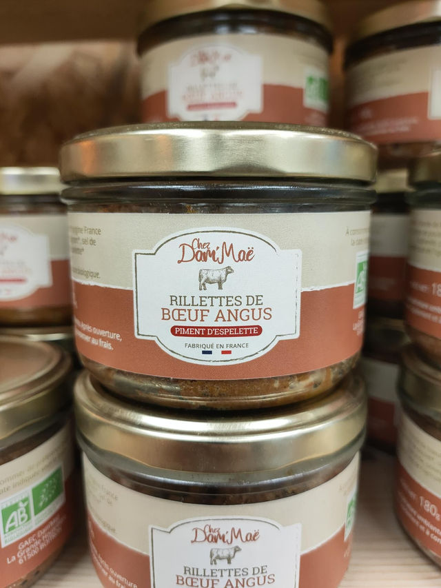 DAMAE_002 Rillettes boeuf piment