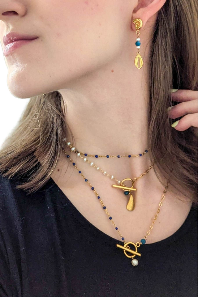 Compo collier Chryséis et choker Daïra