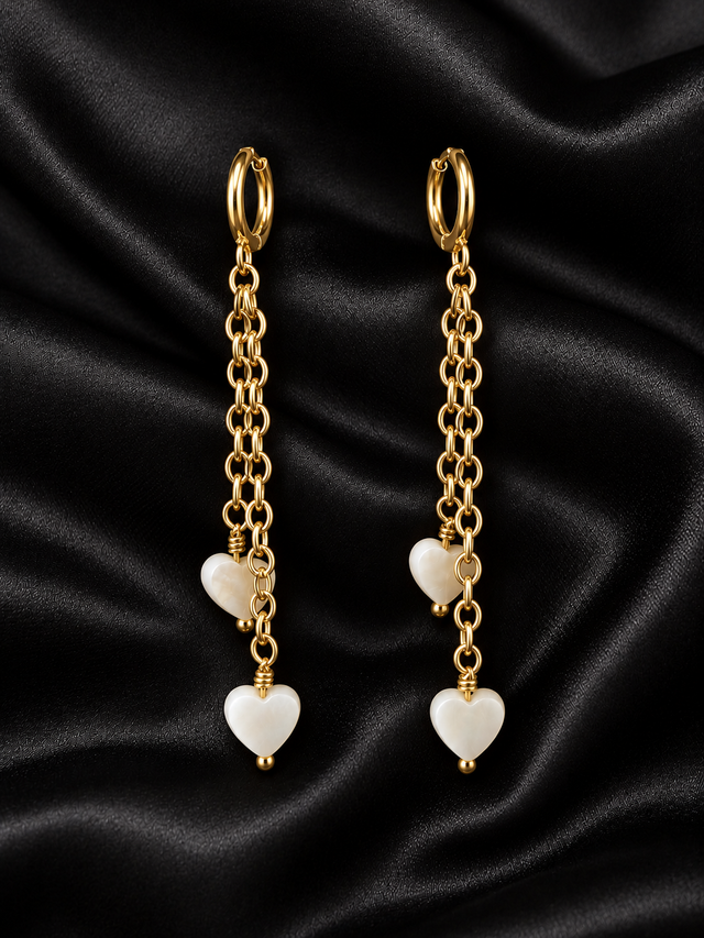 Mini-Créoles Soeur de Coeur Doré