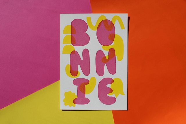 Bonnie | A4 Screen print